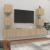 Set dulap TV, 6 piese, stejar sonoma, lemn prelucrat GartenMobel Dekor