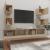 Set dulap TV, 6 piese, stejar sonoma, lemn prelucrat GartenMobel Dekor
