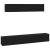 Set dulap TV, 4 piese, negru, lemn prelucrat GartenMobel Dekor