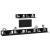 Set dulap TV, 6 piese, negru, lemn prelucrat GartenMobel Dekor