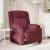 Fotoliu rabatabil electric, roșu vin, material textil GartenMobel Dekor