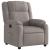 Fotoliu rabatabil electric, gri taupe, material textil GartenMobel Dekor