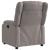 Fotoliu rabatabil electric, gri taupe, material textil GartenMobel Dekor