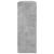 Servantă cu lumini LED, 3 buc., gri beton, lemn prelucrat GartenMobel Dekor