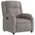 Fotoliu rabatabil, gri taupe, material textil GartenMobel Dekor