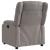 Fotoliu rabatabil, gri taupe, material textil GartenMobel Dekor