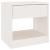 Noptiere, 2 buc., alb, 40x31x40 cm, lemn masiv de pin GartenMobel Dekor