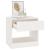 Noptiere, 2 buc., alb, 40x31x40 cm, lemn masiv de pin GartenMobel Dekor