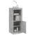 Servantă cu lumini LED, gri beton, 41x37x100 cm GartenMobel Dekor