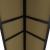 Pavilion cu acoperiș dublu, gri taupe, 3 x 6 m, 180 g/m² GartenMobel Dekor
