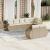 Set canapele de grădină, 8 piese, cu perne, bej, poliratan GartenMobel Dekor