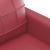Canapea cu 2 locuri, roșu vin, 120 cm, material textil GartenMobel Dekor