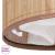 Coș de rufe oval din bambus, natural GartenMobel Dekor