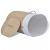 Coș de rufe oval din bambus, natural GartenMobel Dekor