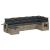 Set canapele de grădină, 7 piese, cu perne, gri, poliratan GartenMobel Dekor