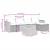 Set canapele de grădină cu perne, 6 piese, bej, poliratan GartenMobel Dekor