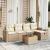 Set canapele de grădină cu perne, 6 piese, bej, poliratan GartenMobel Dekor