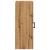 Dulap pe perete stejar artizanal, 34,5x34x90 cm, lemn prelucrat GartenMobel Dekor