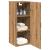 Dulap pe perete stejar artizanal, 34,5x34x90 cm, lemn prelucrat GartenMobel Dekor
