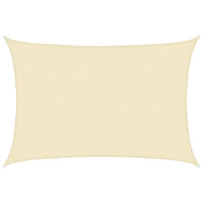 Pânză parasolar, crem, 2,5 x 4 m, HDPE, 160 g/m² GartenMobel Dekor