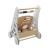 Premergator din lemn, xilofon, sortator forme, labirint, spatiu depozitare, 4 roti, 38x32x45.5 cm MultiMark GlobalProd