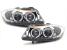 Faruri BMW Seria 3 E90 E91 (03.2005-08.2008) Angel Eyes Crom Performance AutoTuning