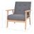 Set de canapele, 3 piese, gri închis, material textil GartenMobel Dekor