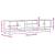 Dulap TV, gri sonoma, 180x35x41 cm, lemn prelucrat GartenMobel Dekor