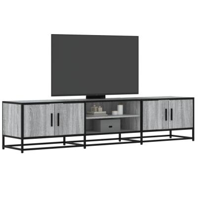 Dulap TV, gri sonoma, 180x35x41 cm, lemn prelucrat GartenMobel Dekor