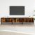 Dulap TV, stejar fumuriu, 210x35x41 cm, lemn prelucrat GartenMobel Dekor