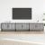 Dulap TV, gri sonoma, 210x35x41 cm, lemn prelucrat GartenMobel Dekor