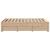 Cadru de pat fără saltea/cu sertare, 120x190 cm, lemn masiv pin GartenMobel Dekor