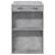 Masă de bar, gri beton, 102x70x103,5 cm, lemn prelucrat GartenMobel Dekor