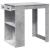Masă de bar, gri beton, 102x70x103,5 cm, lemn prelucrat GartenMobel Dekor