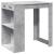 Masă de bar, gri beton, 102x70x103,5 cm, lemn prelucrat GartenMobel Dekor