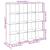 Bibliotecă, gri sonoma, 137,5x29x137,5 cm, lemn prelucrat GartenMobel Dekor