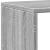 Bibliotecă, gri sonoma, 137,5x29x137,5 cm, lemn prelucrat GartenMobel Dekor