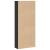 Bibliotecă, negru, 80x30x189 cm, lemn prelucrat GartenMobel Dekor
