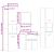 Set mobilier de baie, 4 piese, gri beton, lemn compozit GartenMobel Dekor