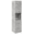 Set mobilier de baie, 4 piese, gri beton, lemn compozit GartenMobel Dekor