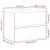 Set mobilier de baie, 2 piese, gri beton, lemn compozit GartenMobel Dekor