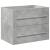 Set mobilier de baie, 2 piese, gri beton, lemn compozit GartenMobel Dekor