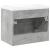 Set mobilier de baie, 2 piese, gri beton, lemn compozit GartenMobel Dekor