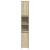 Set mobilier de baie, 4 piese, stejar sonoma, lemn prelucrat GartenMobel Dekor