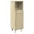 Set mobilier de baie, 4 piese, stejar sonoma, lemn prelucrat GartenMobel Dekor