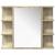 Set mobilier de baie, 4 piese, stejar sonoma, lemn prelucrat GartenMobel Dekor