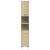 Set mobilier de baie, 4 piese, stejar sonoma, lemn prelucrat GartenMobel Dekor