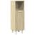 Set mobilier de baie, 3 piese, stejar sonoma, lemn prelucrat GartenMobel Dekor