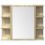 Set mobilier de baie, 3 piese, stejar sonoma, lemn prelucrat GartenMobel Dekor