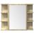 Set mobilier de baie, 3 piese, stejar sonoma, lemn prelucrat GartenMobel Dekor